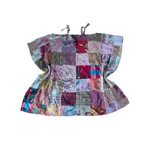 NWOT Jaded Gypsy Patchwork Kaftan Cold Should Dress